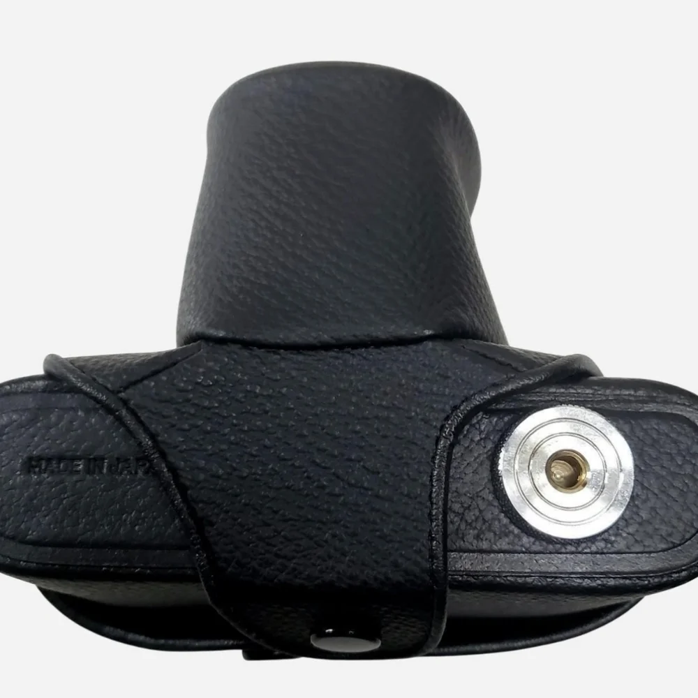 Miranda black leather camera case OnlyMade in Japan